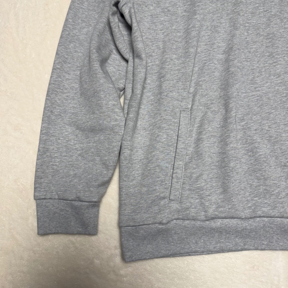 Under Armour Mens Project Rock Hoodie Size XL Gray Loose Fit Blood Sweat Respect - Picture 6 of 16